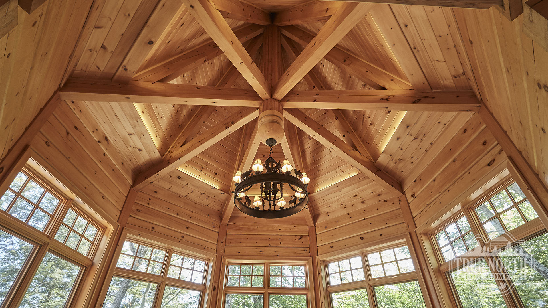 Citadel PPK vaulted chandelier