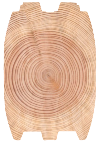 log profile double D groove log profile double D groove