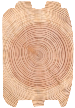 log profile outside D groove log profile outside D groove