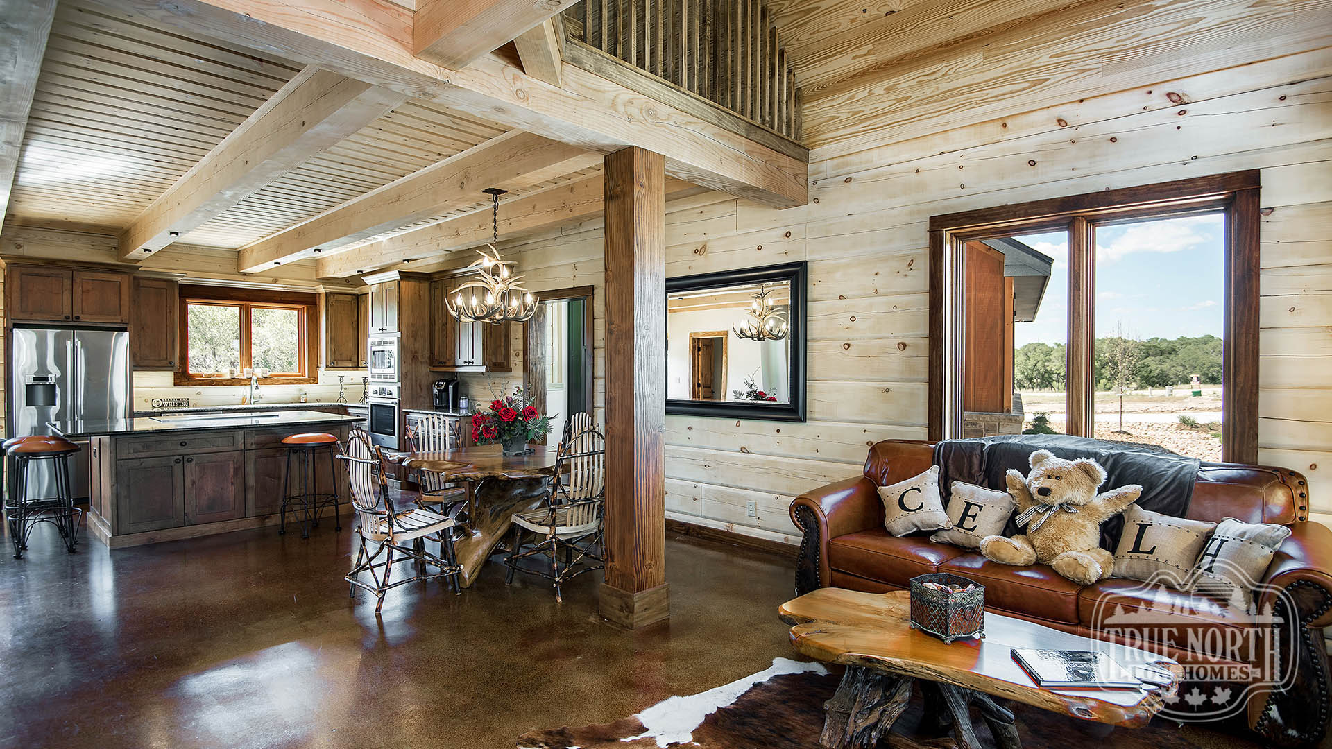 The Chateau Qu'Appelle 2 great room