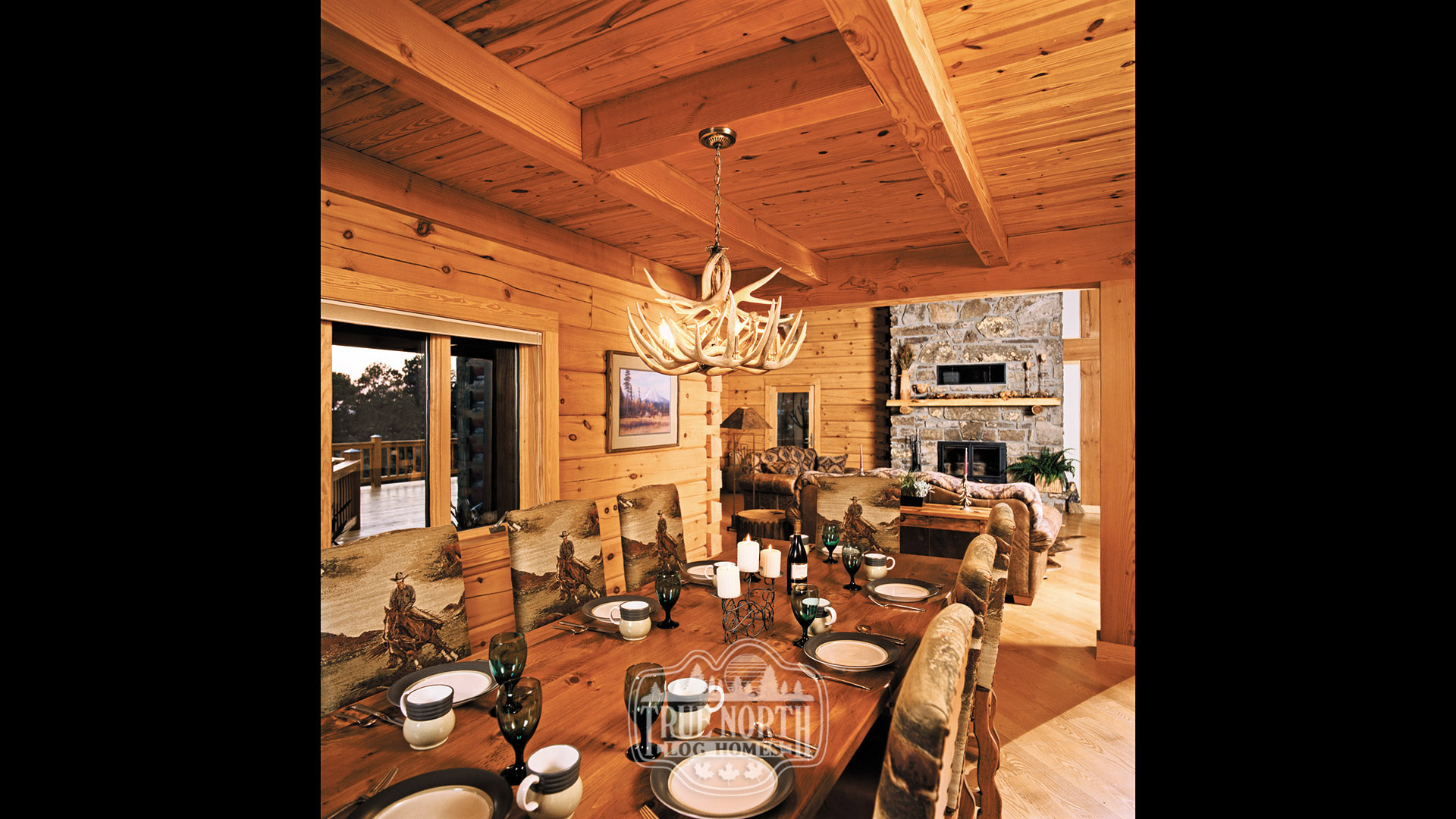 The El Dorado Residence dining room