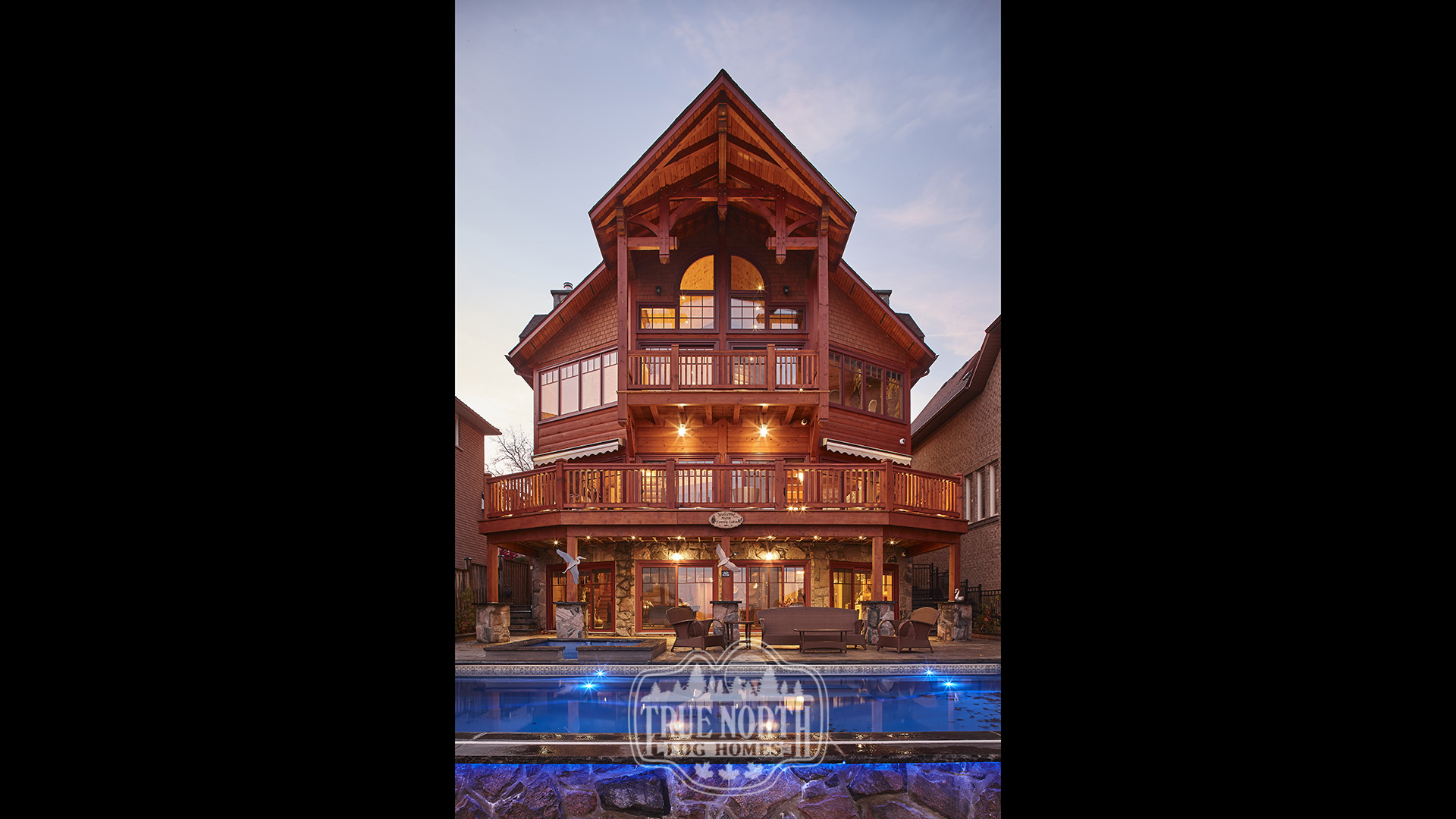 The Matin Residence rear view