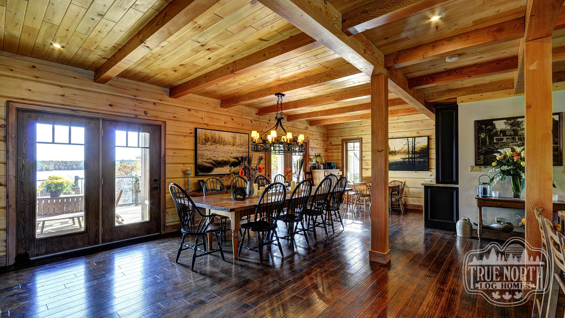 The McLeish Residence dining room