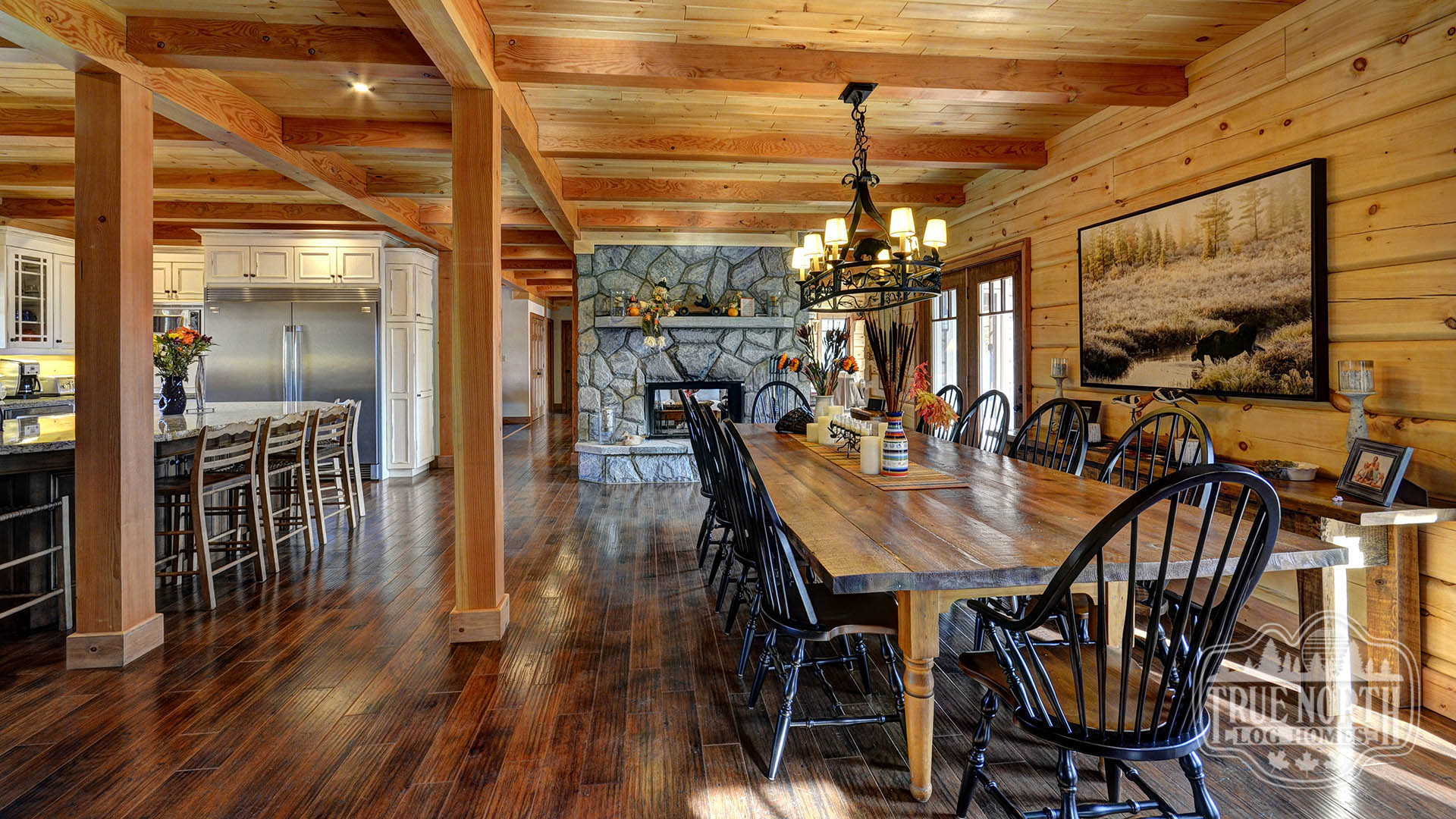 The McLeish Residence dining room