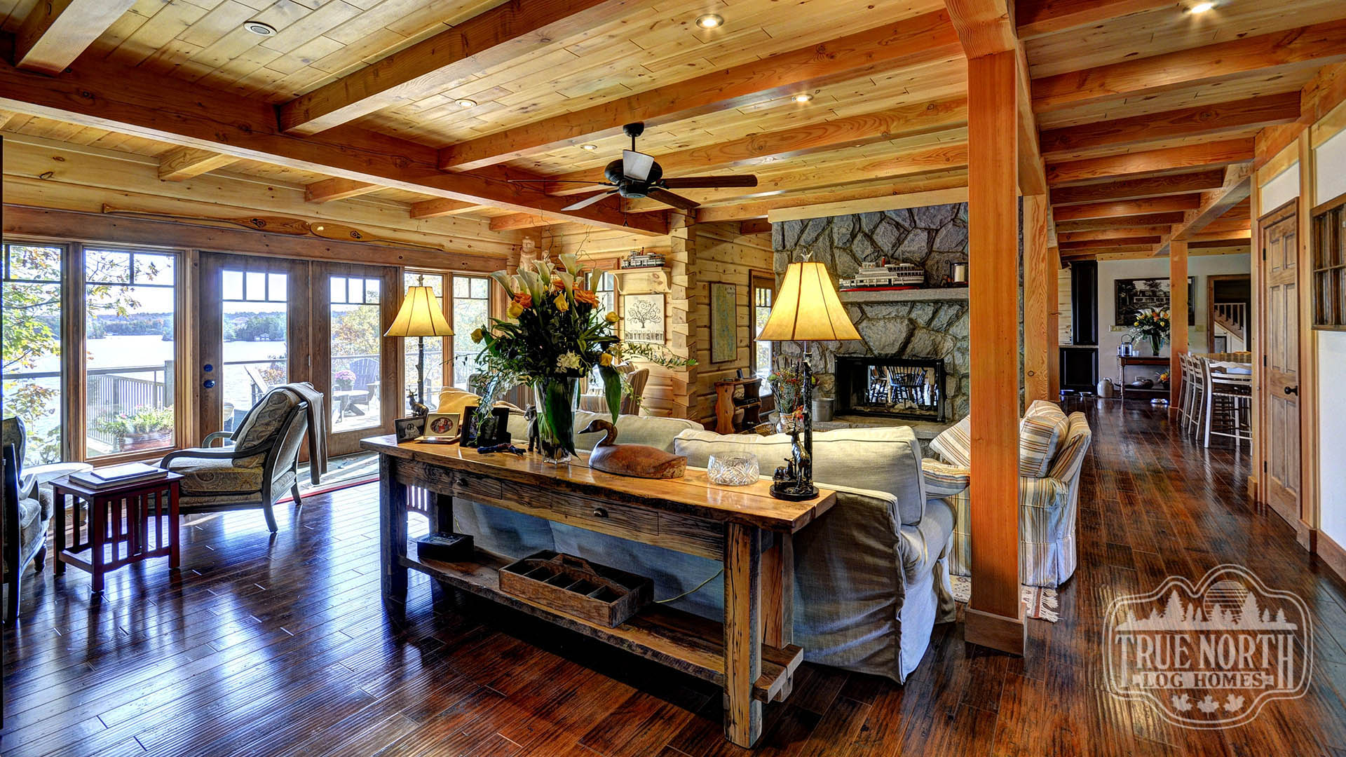 The McLeish Residence living room