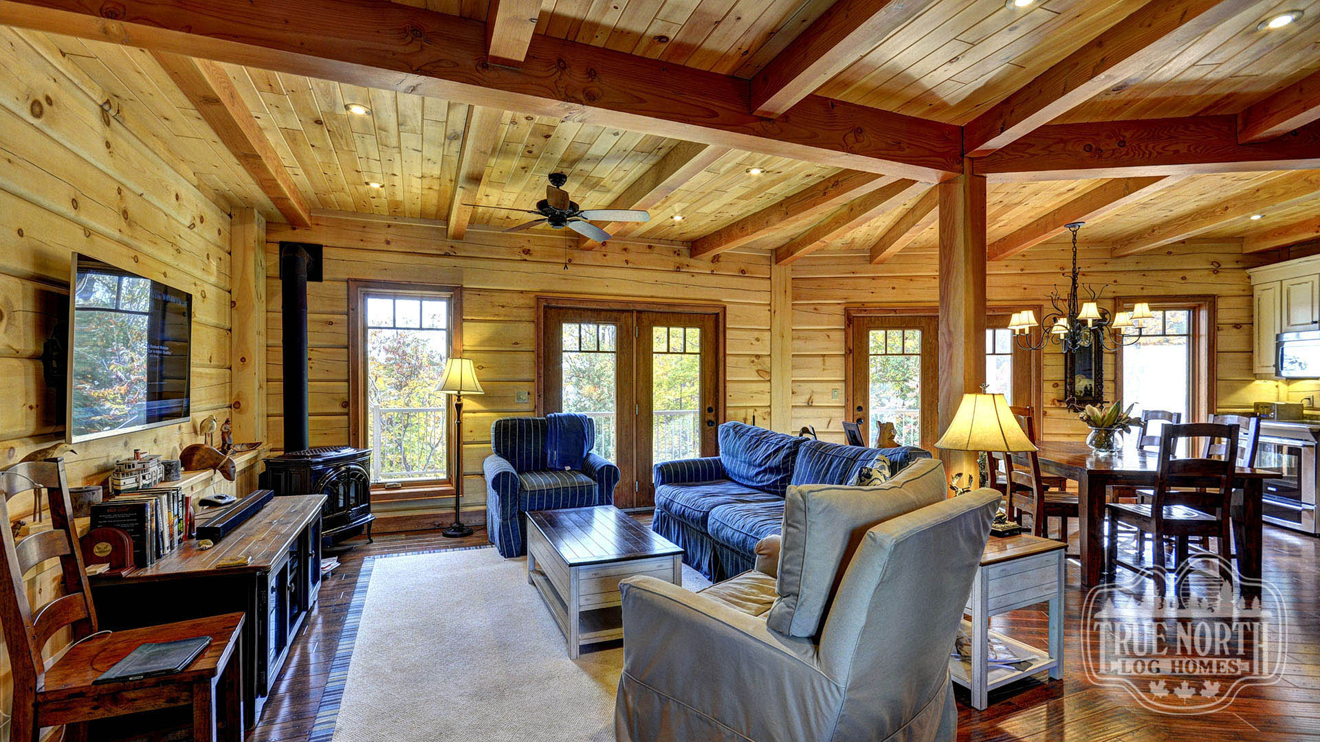 The McLeish Residence living room