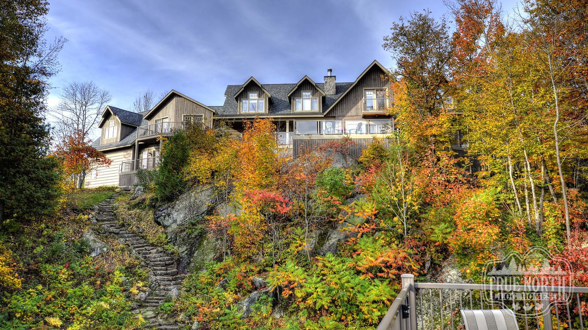 The McLeish Residence rear view