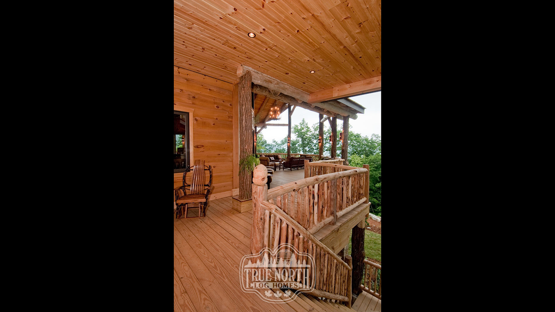 The Morris Residence deck