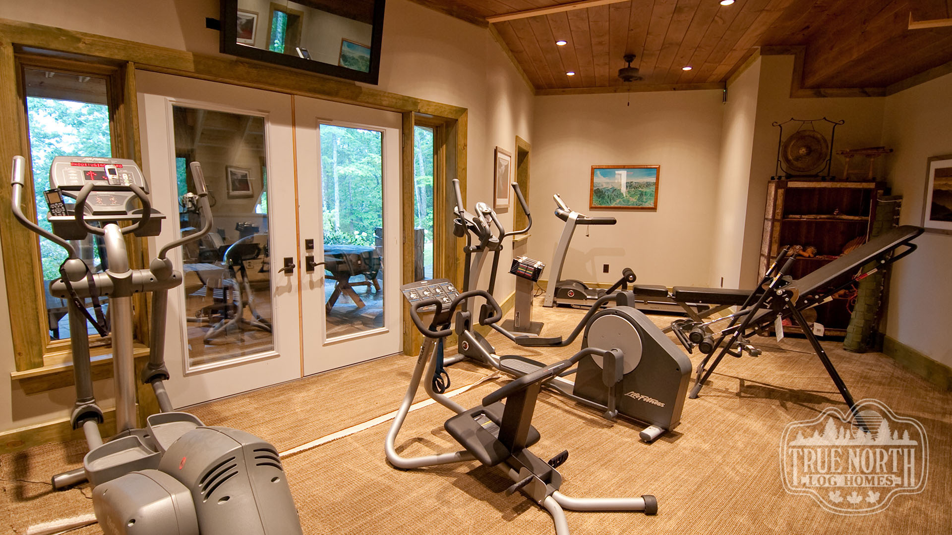 The Morris Residence exercise room