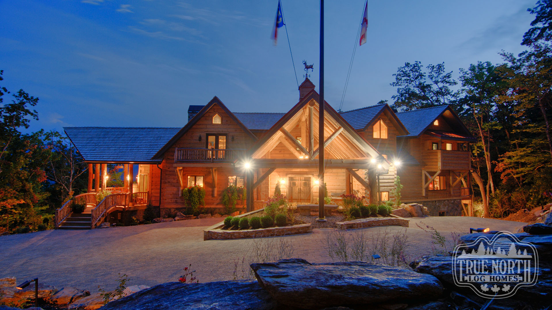 The Morris Residence front view