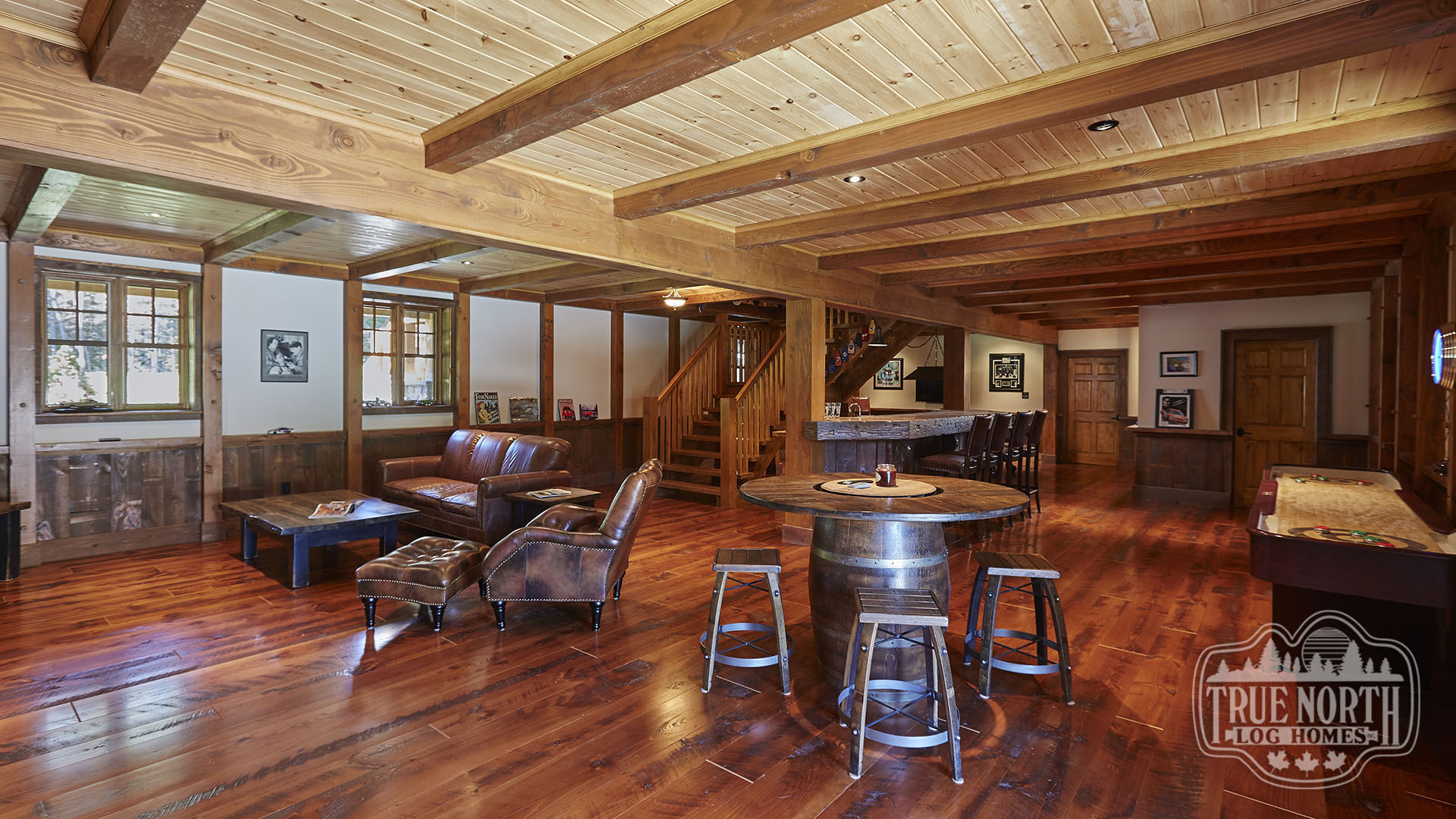 The Sprucedale Residence entertainment room