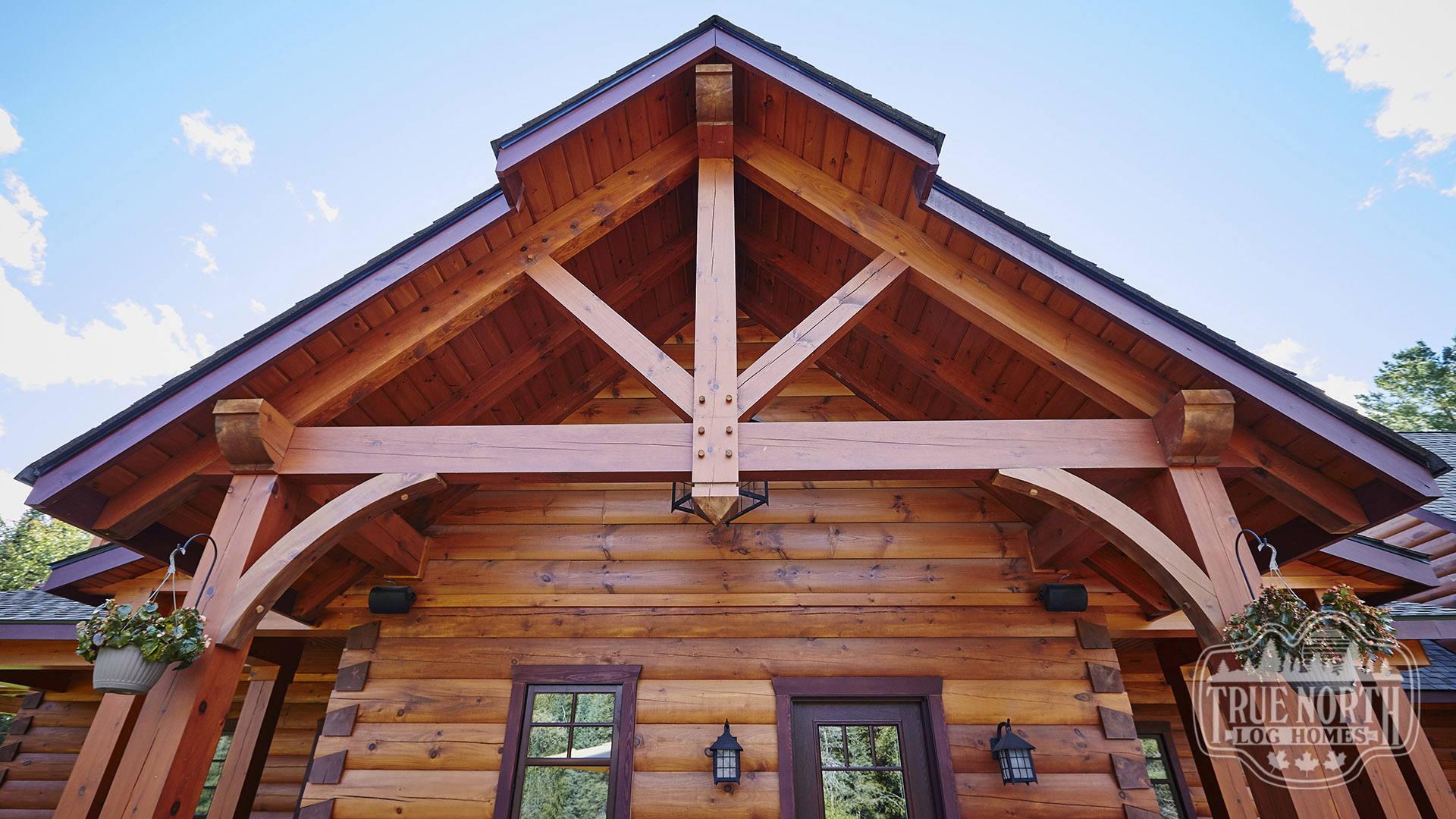 The Sprucedale Residence front gable