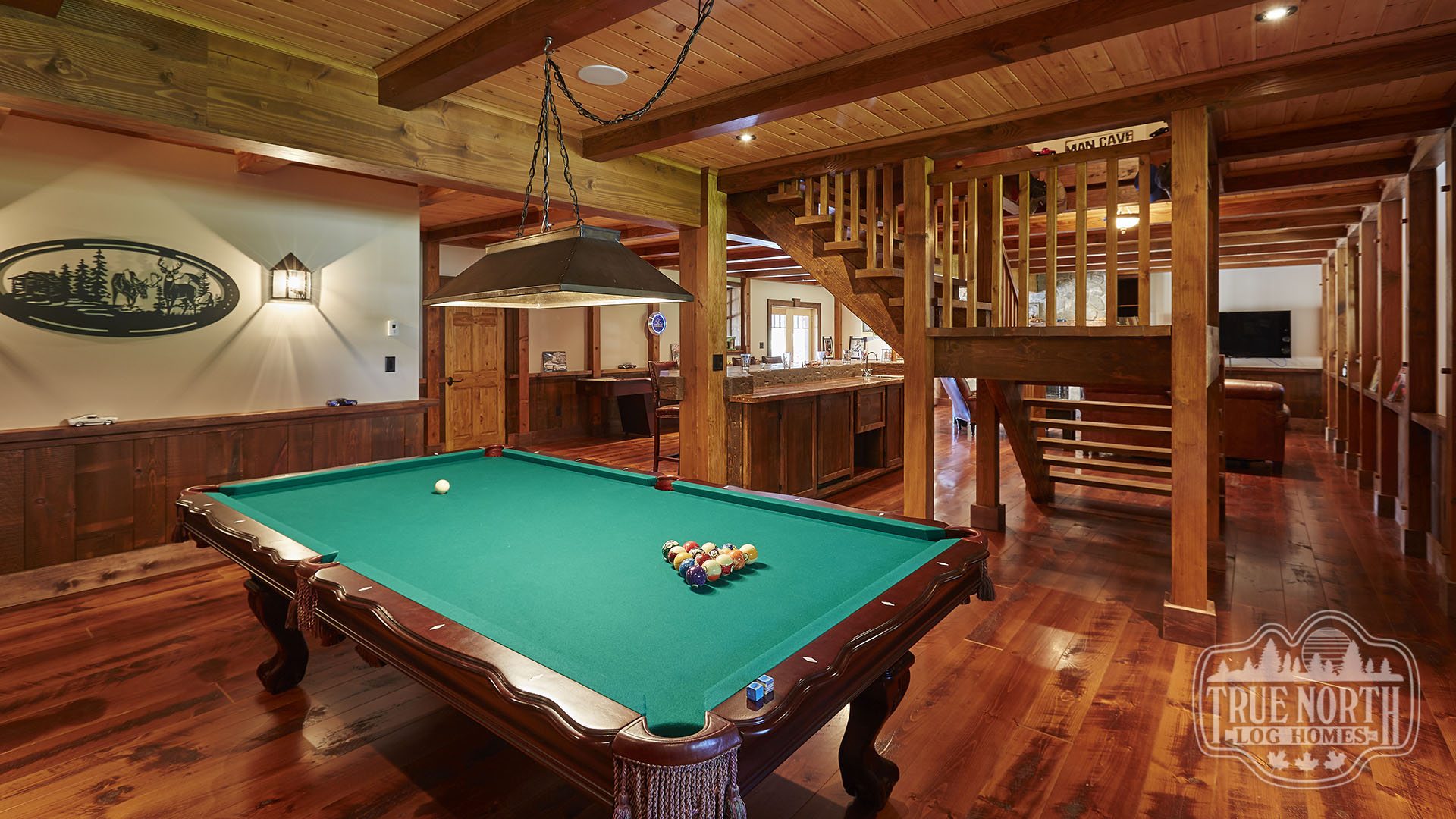 The Sprucedale Residence entertainment room