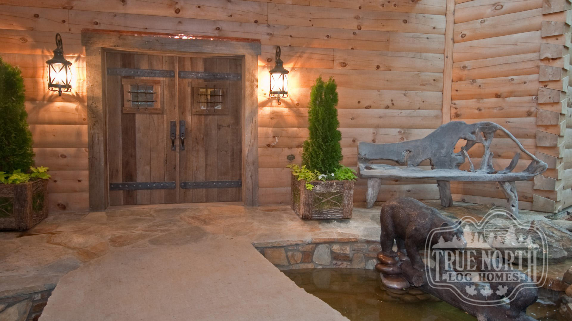 The Morris Residence entry way