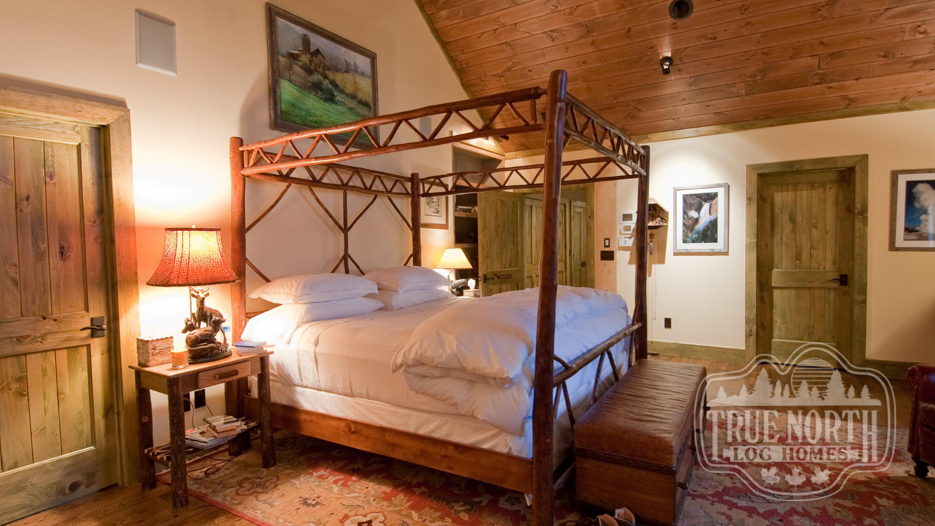 The Morris Residence bedroom