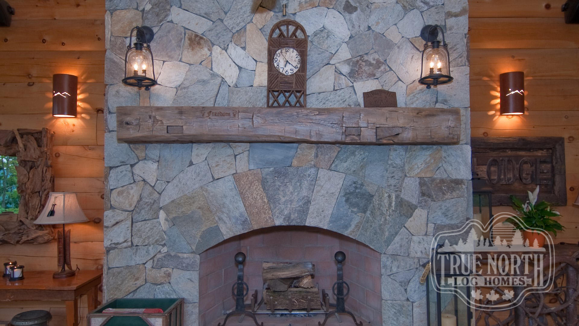 The Morris Residence fireroom