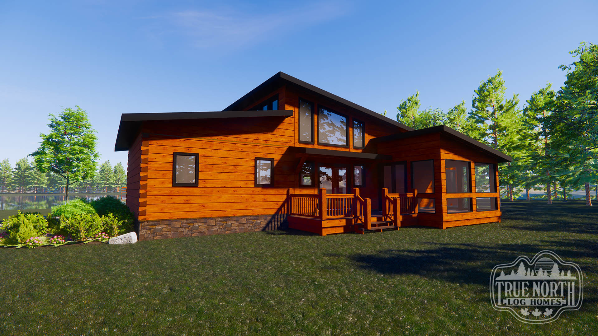 Wainman Residence rear view