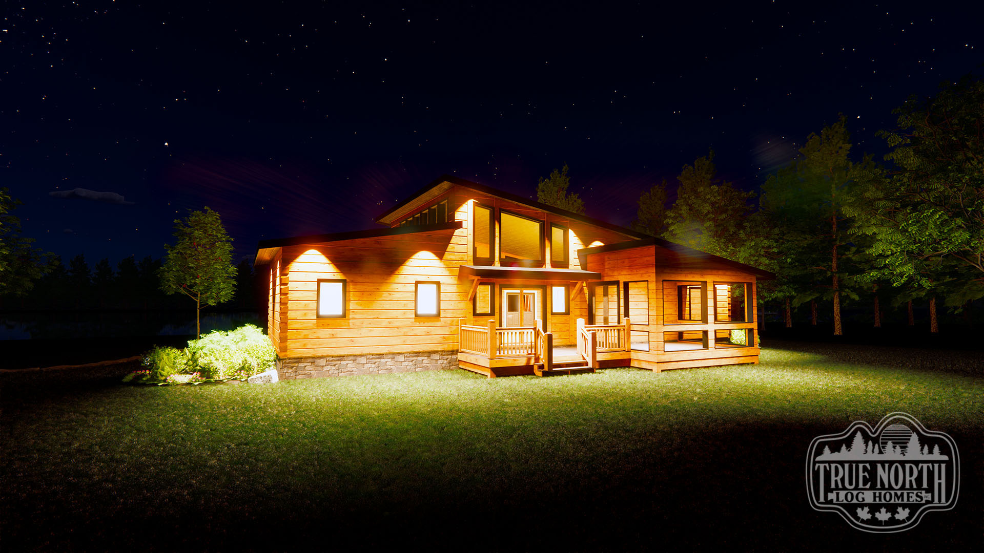 Wainman Residence rear view