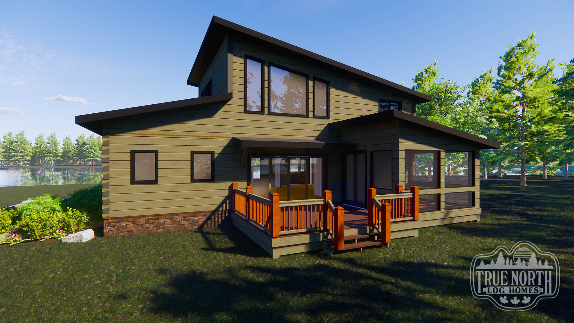 Wilson Residence rear view