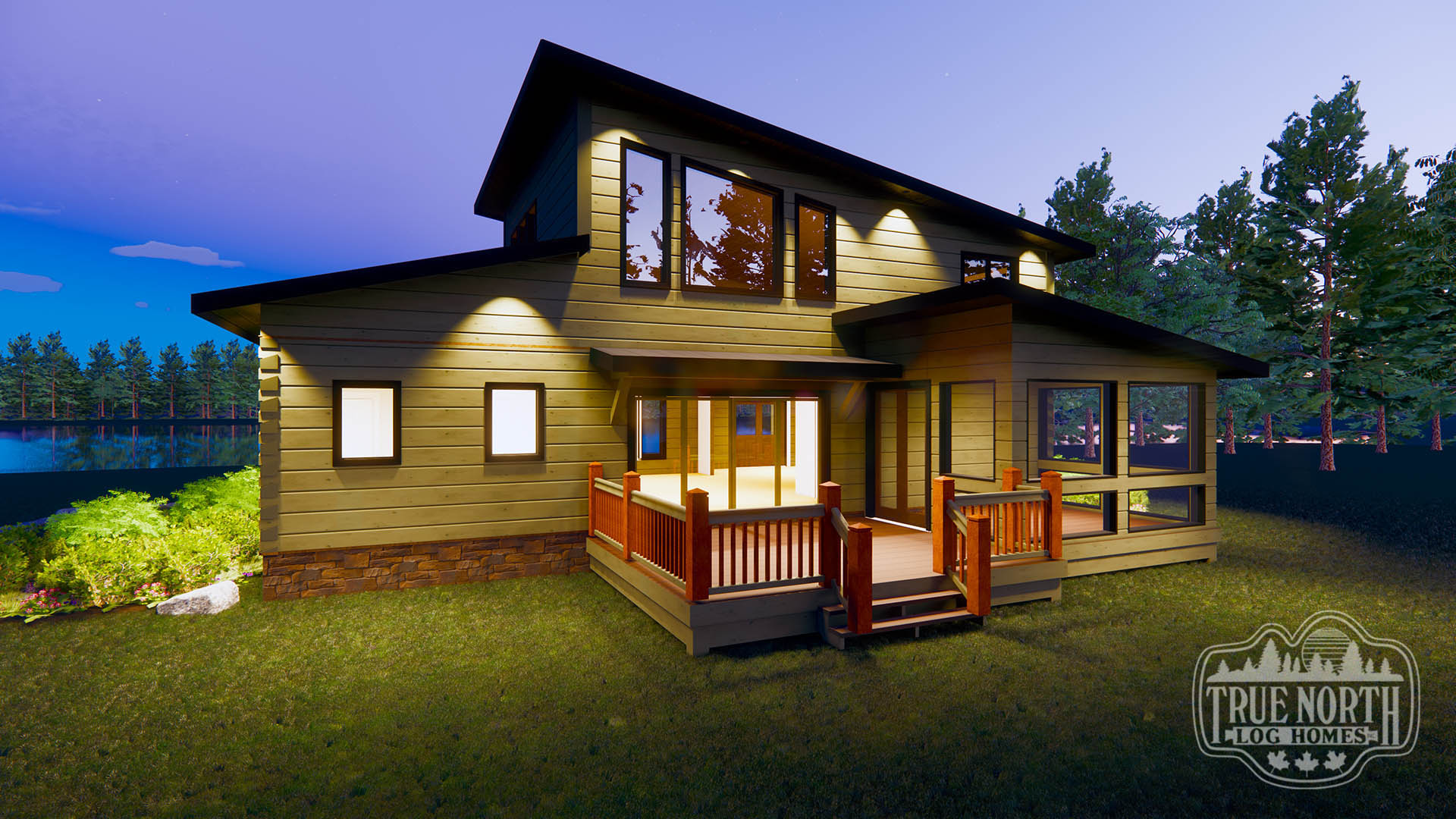 Wilson Residence rear view