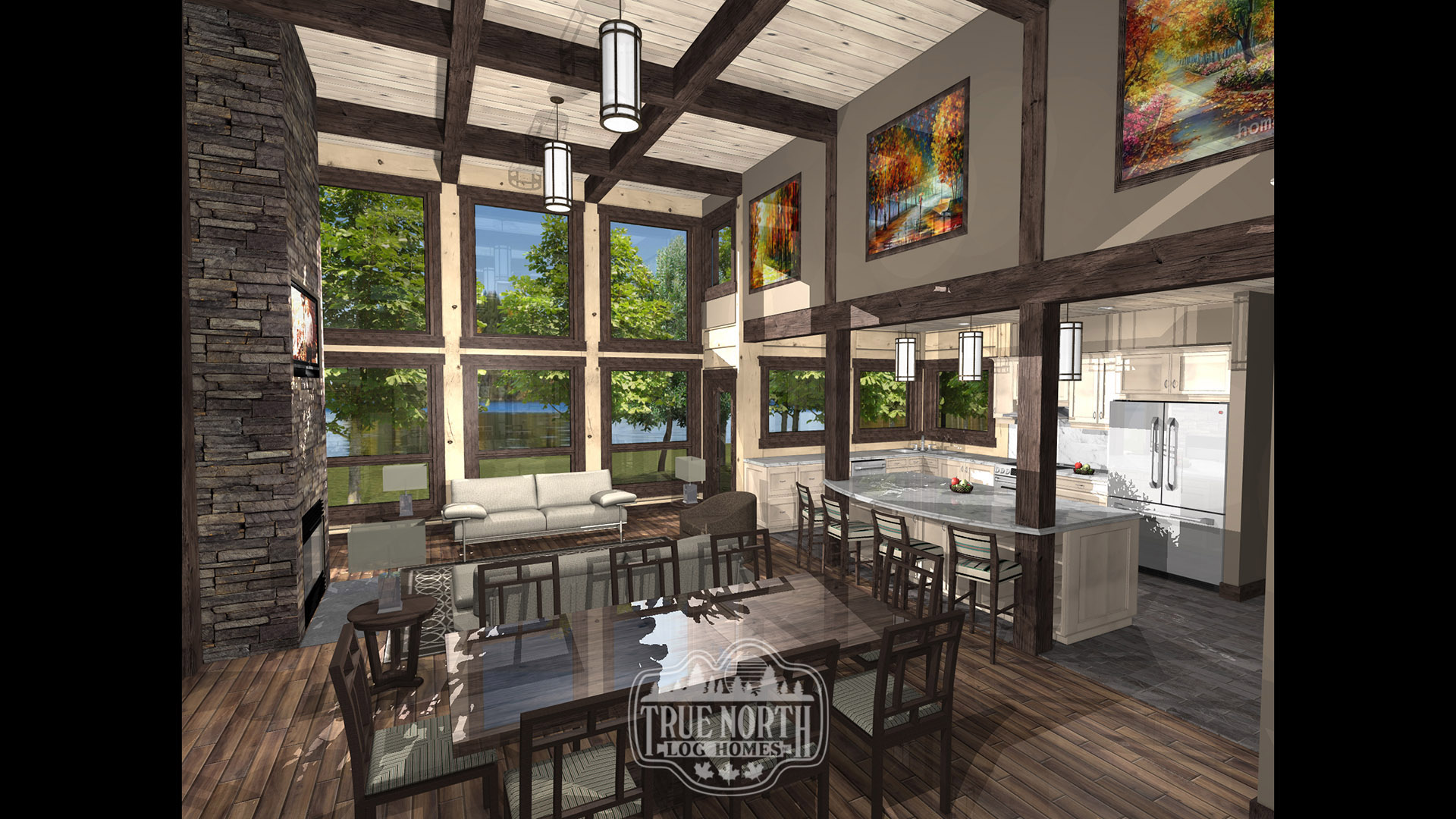 Lakeview 3 dining room