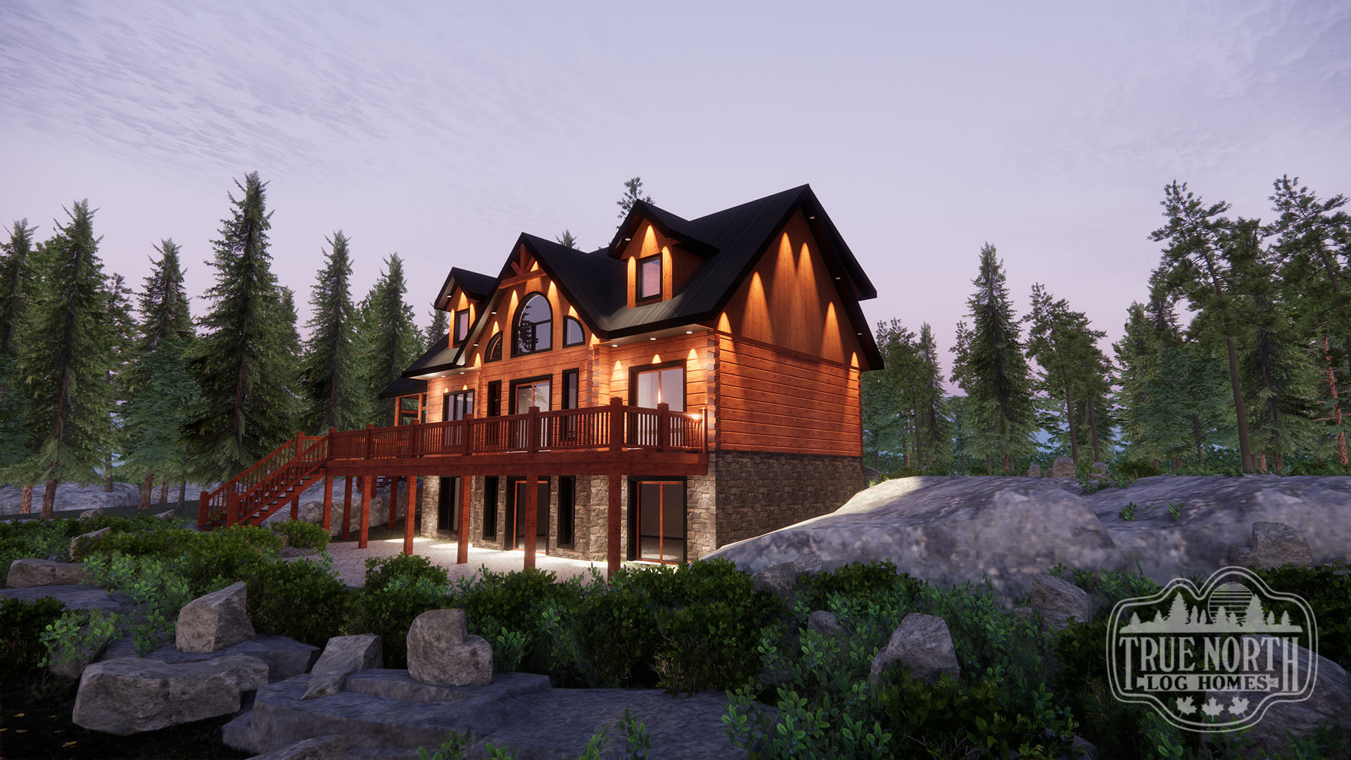 The Breuer Residence side view