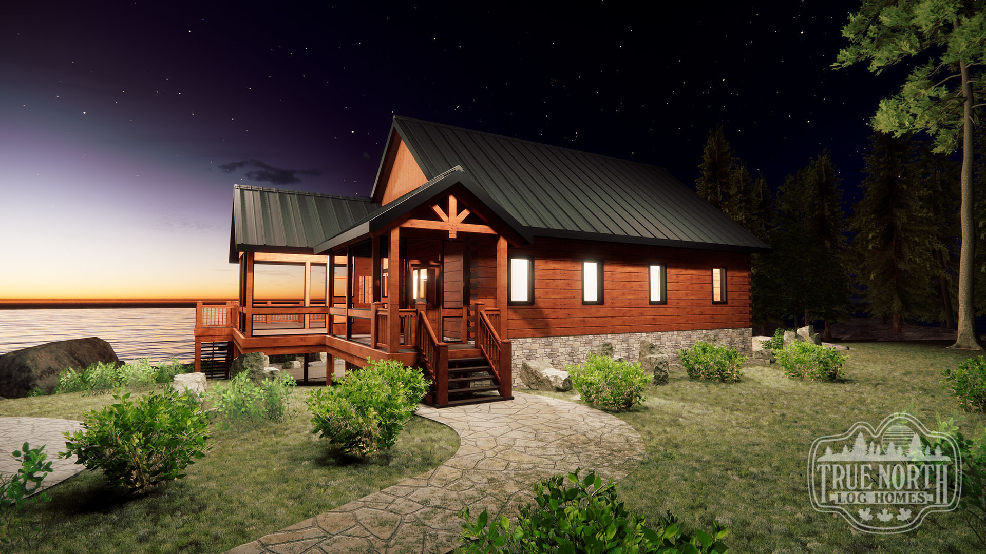 The Killarney Lakehouse front view