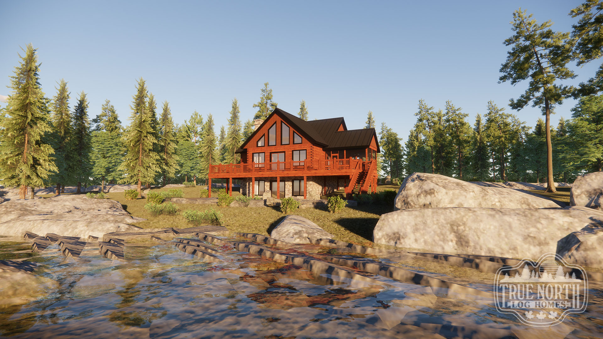 The Killarney Lakehouse rear view