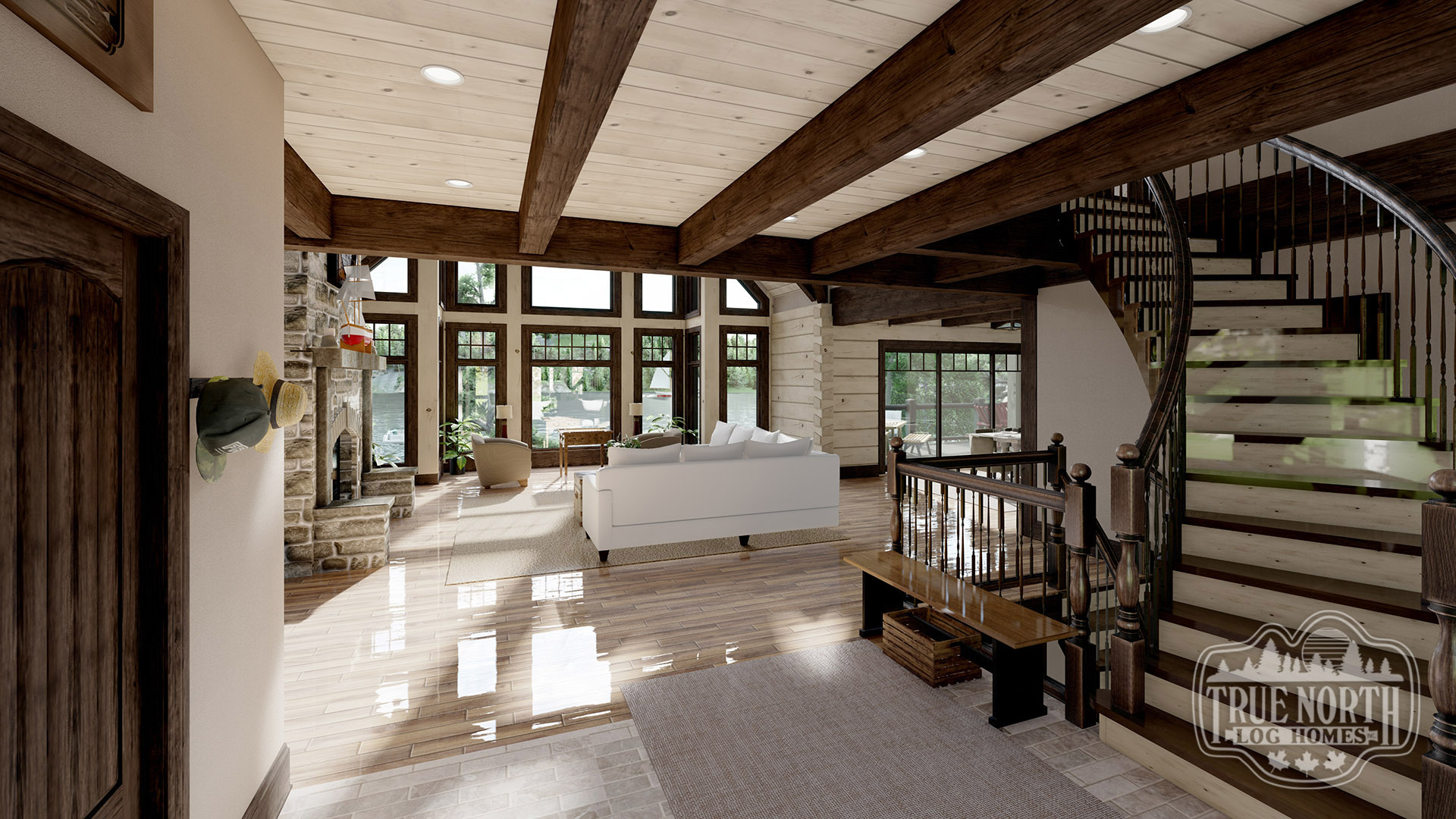 The Robertson Residence great room