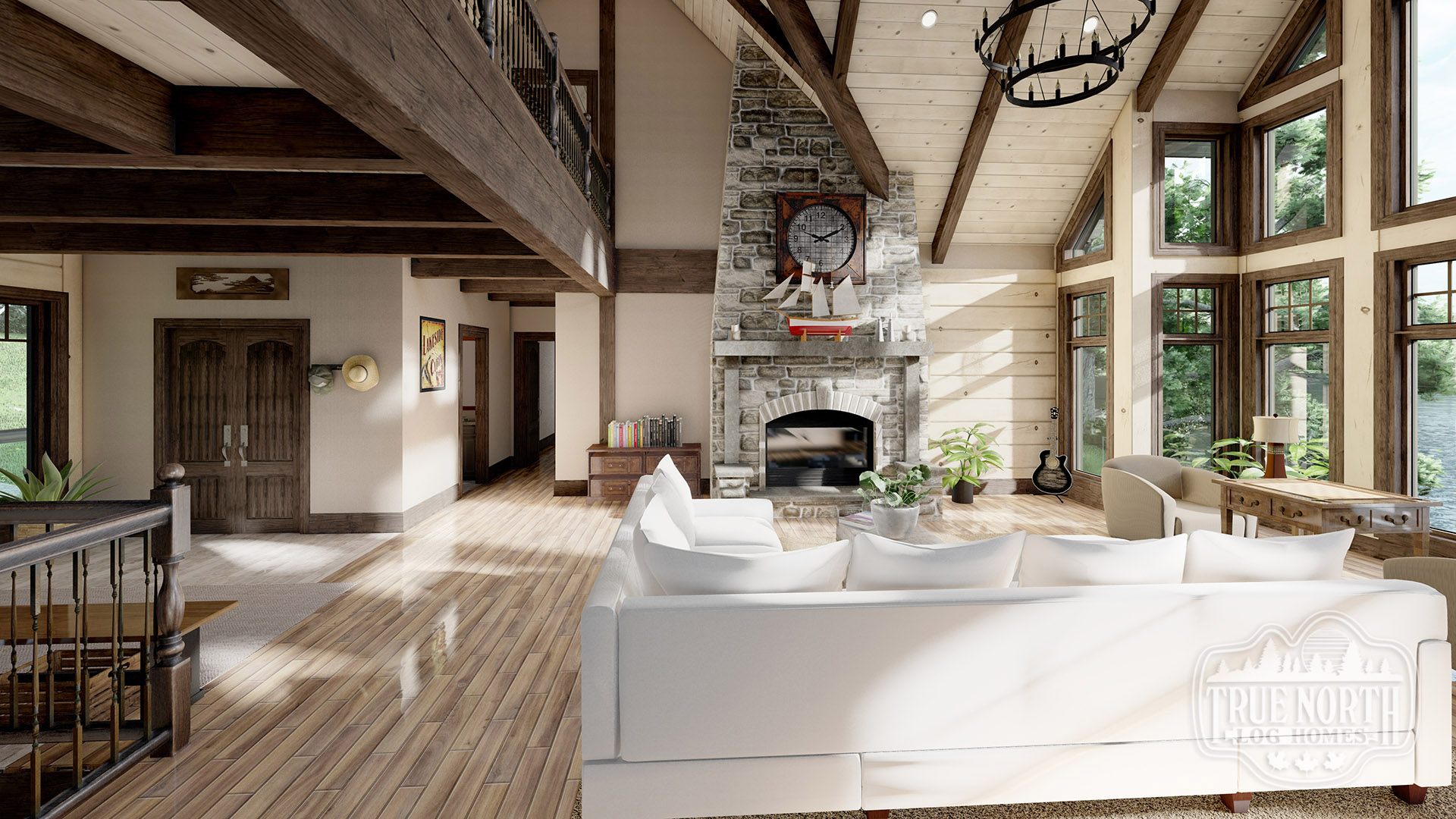 The Robertson Residence great room