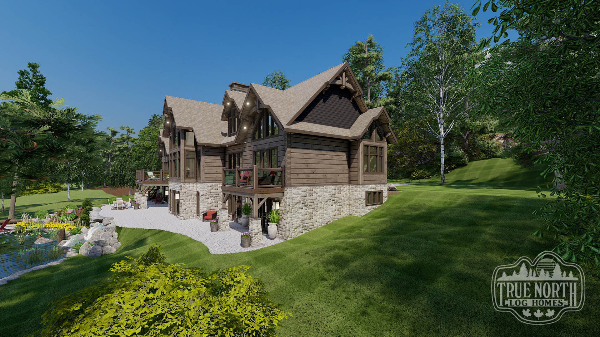 The Robertson Residence side view