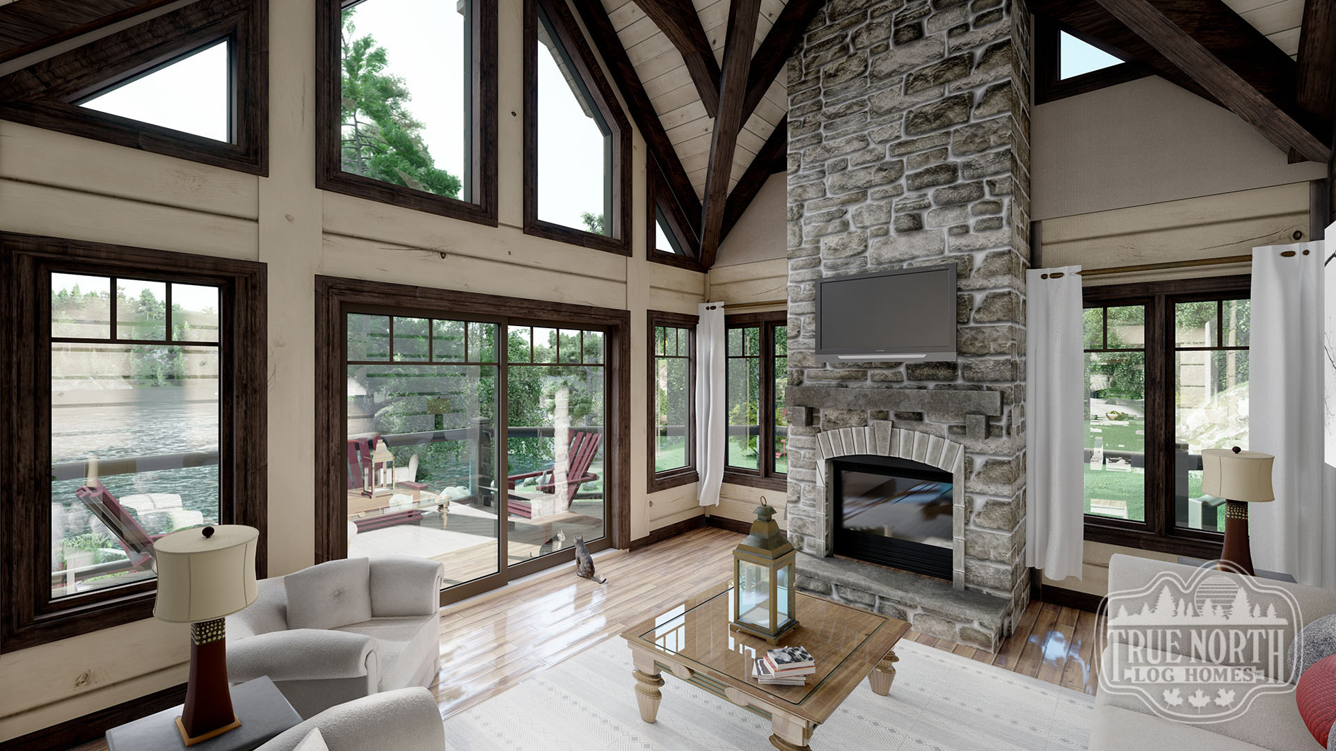 The Robertson Residence great room