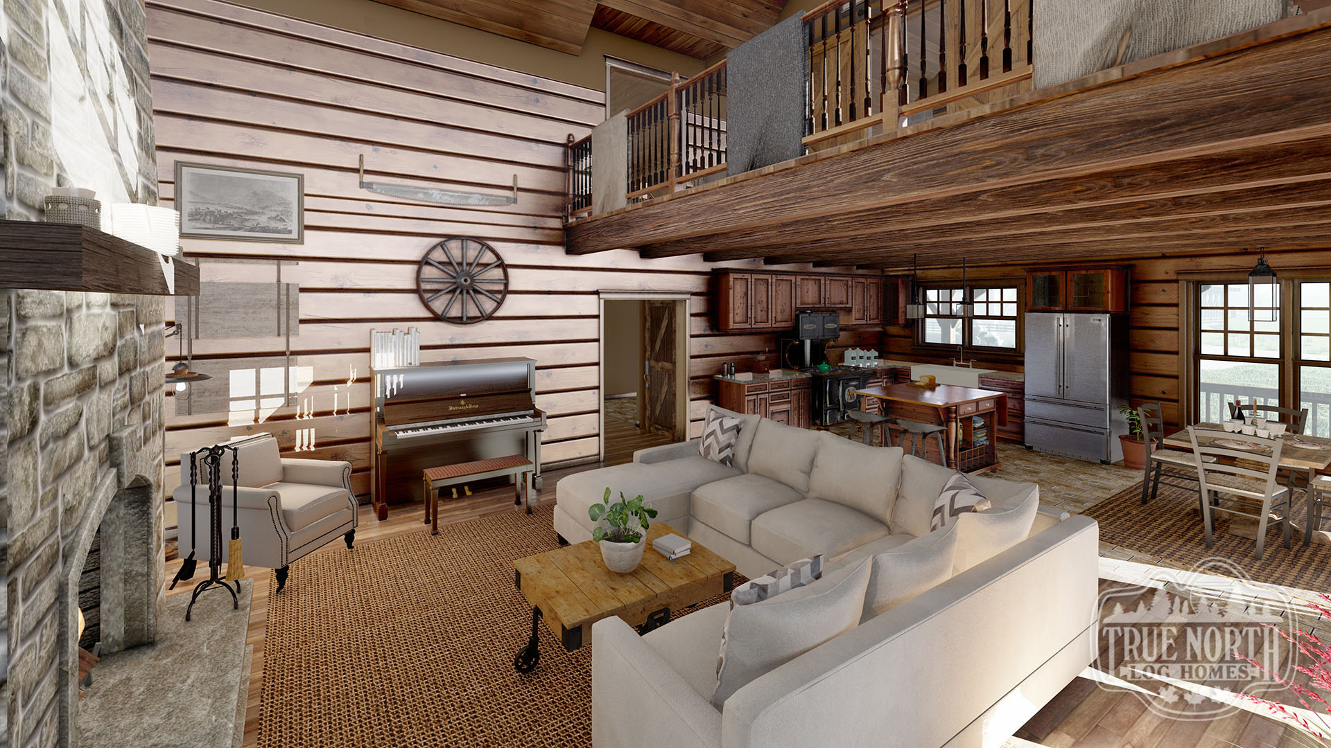 Western Ridges great room