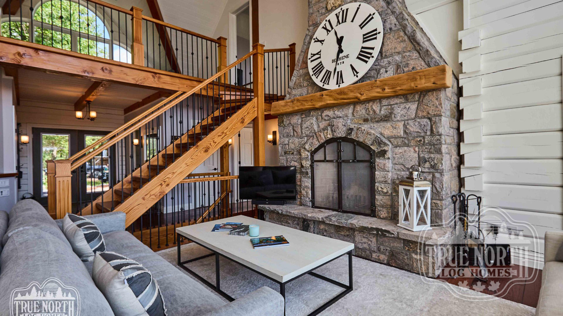 Gull Rock Residence fireplace