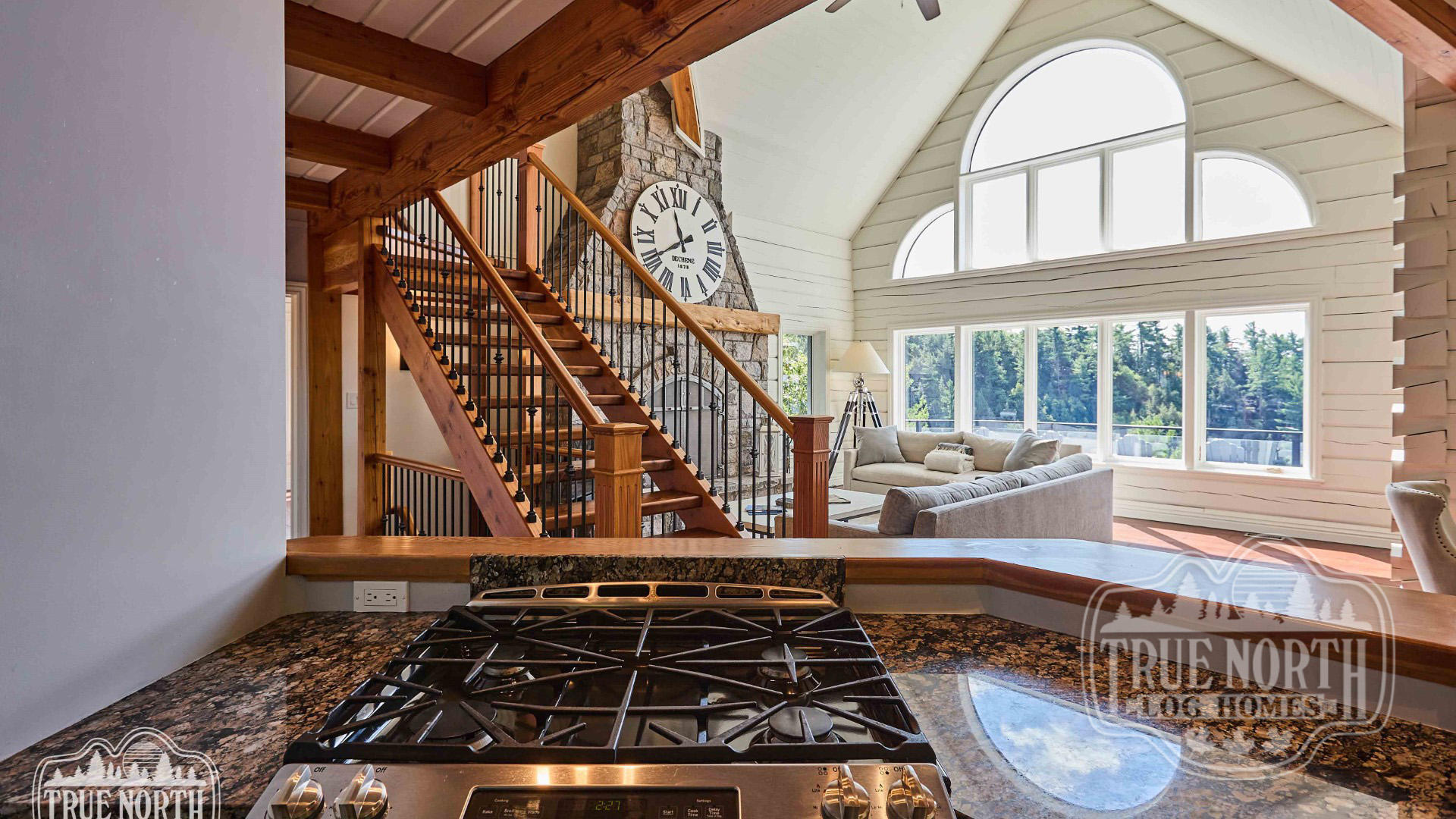 Gull Rock Residence kitchen view