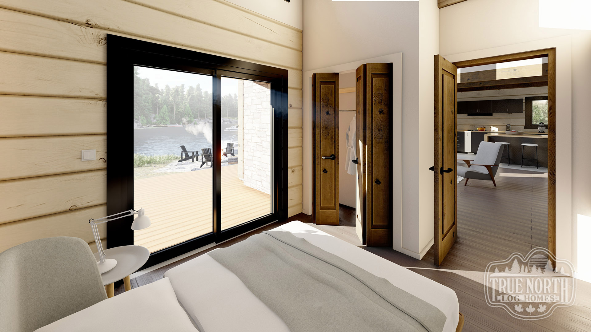 Revelstoke master bedroom