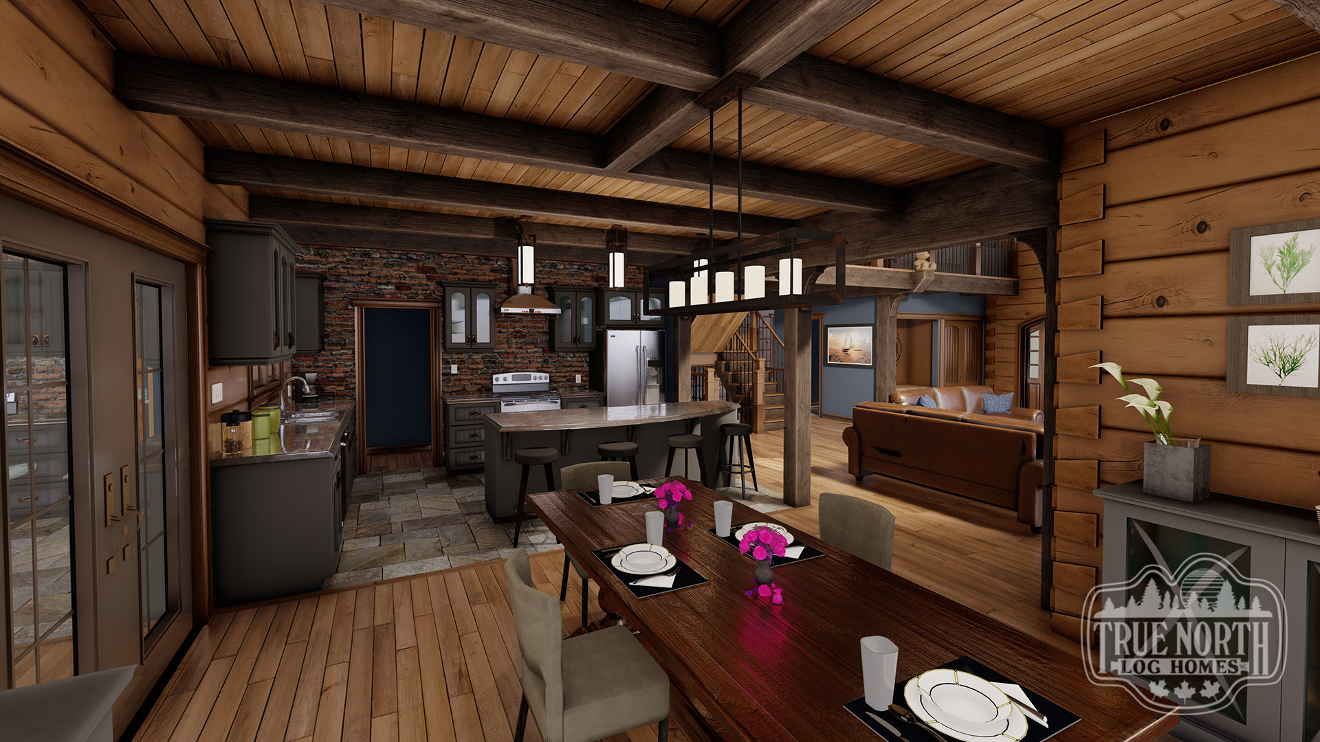 Frasier's Cottage dining room