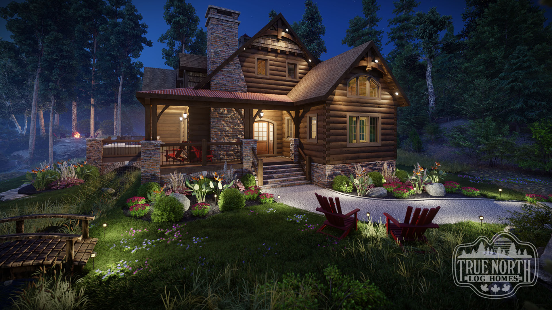 Frasier's Cottage front view