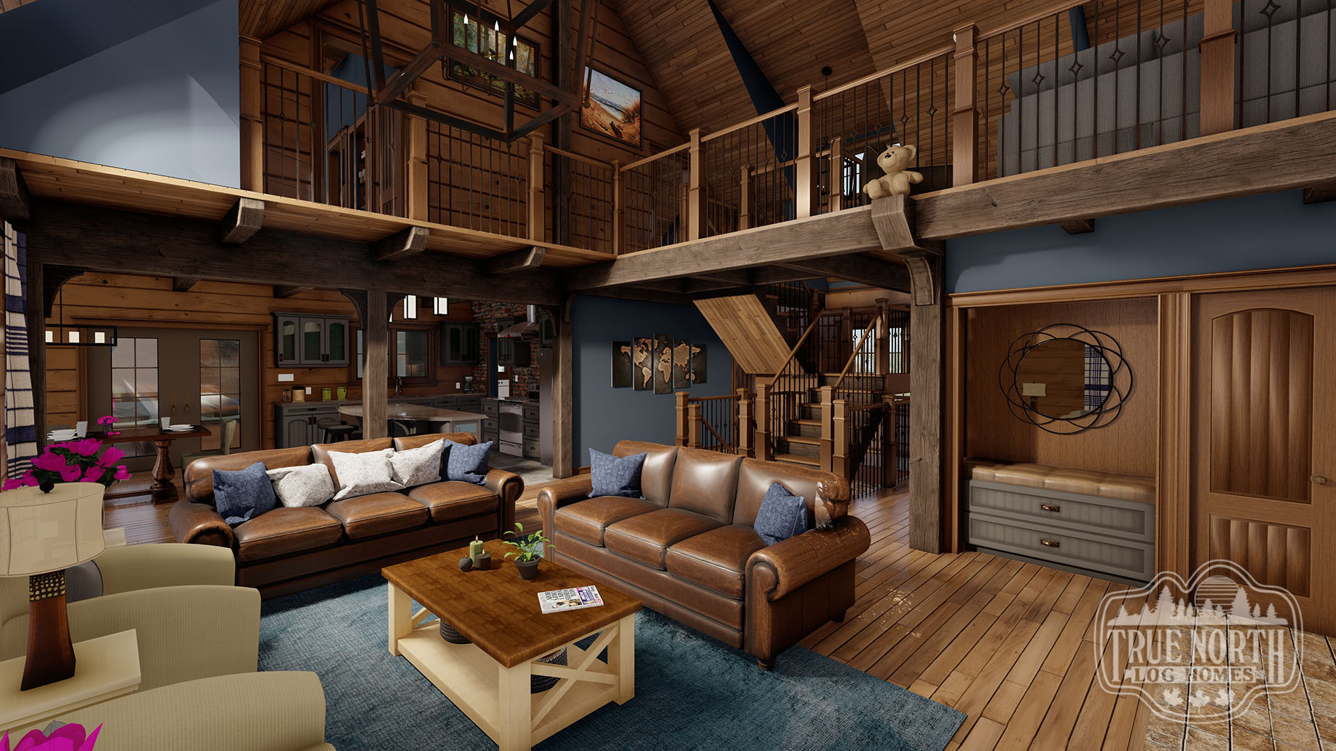 Frasier's Cottage great room