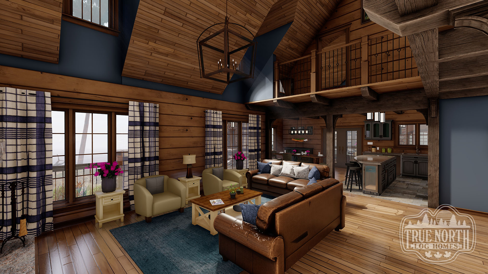 Frasier's Cottage great room