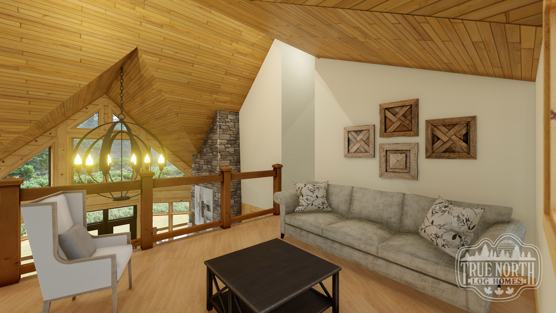 Grass Lake Residence loft