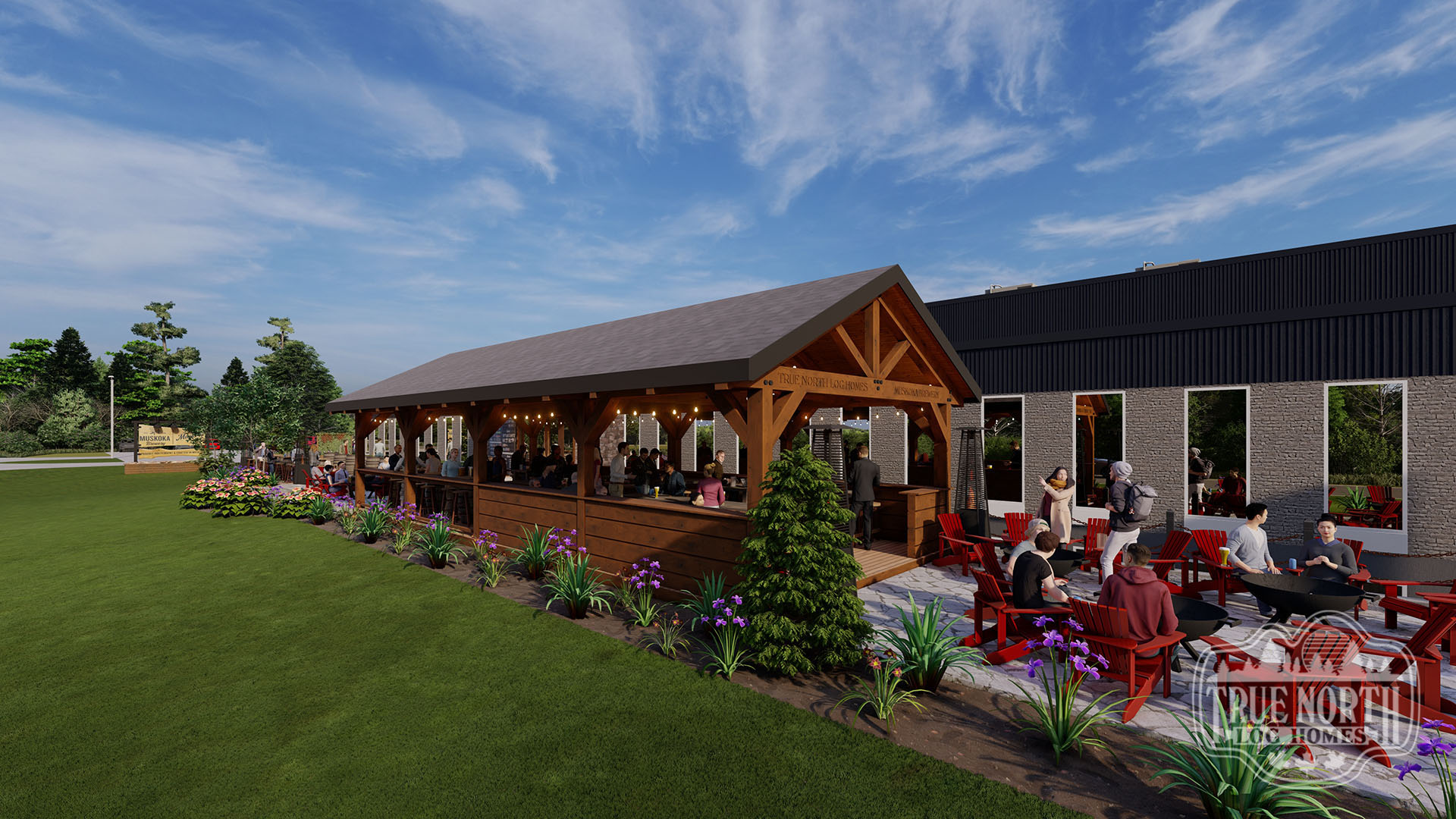 Muskoka Brewery Pavilion side view