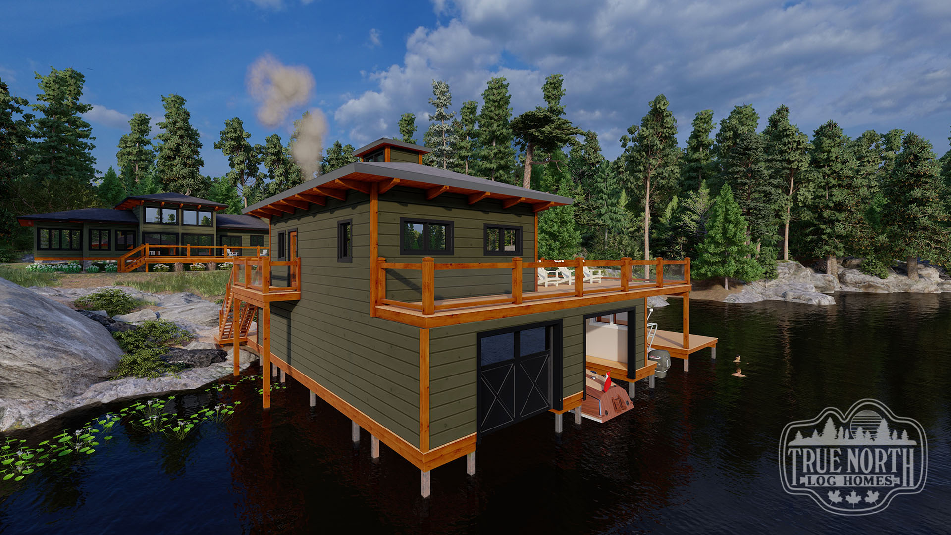 Pine Island Boat House front view