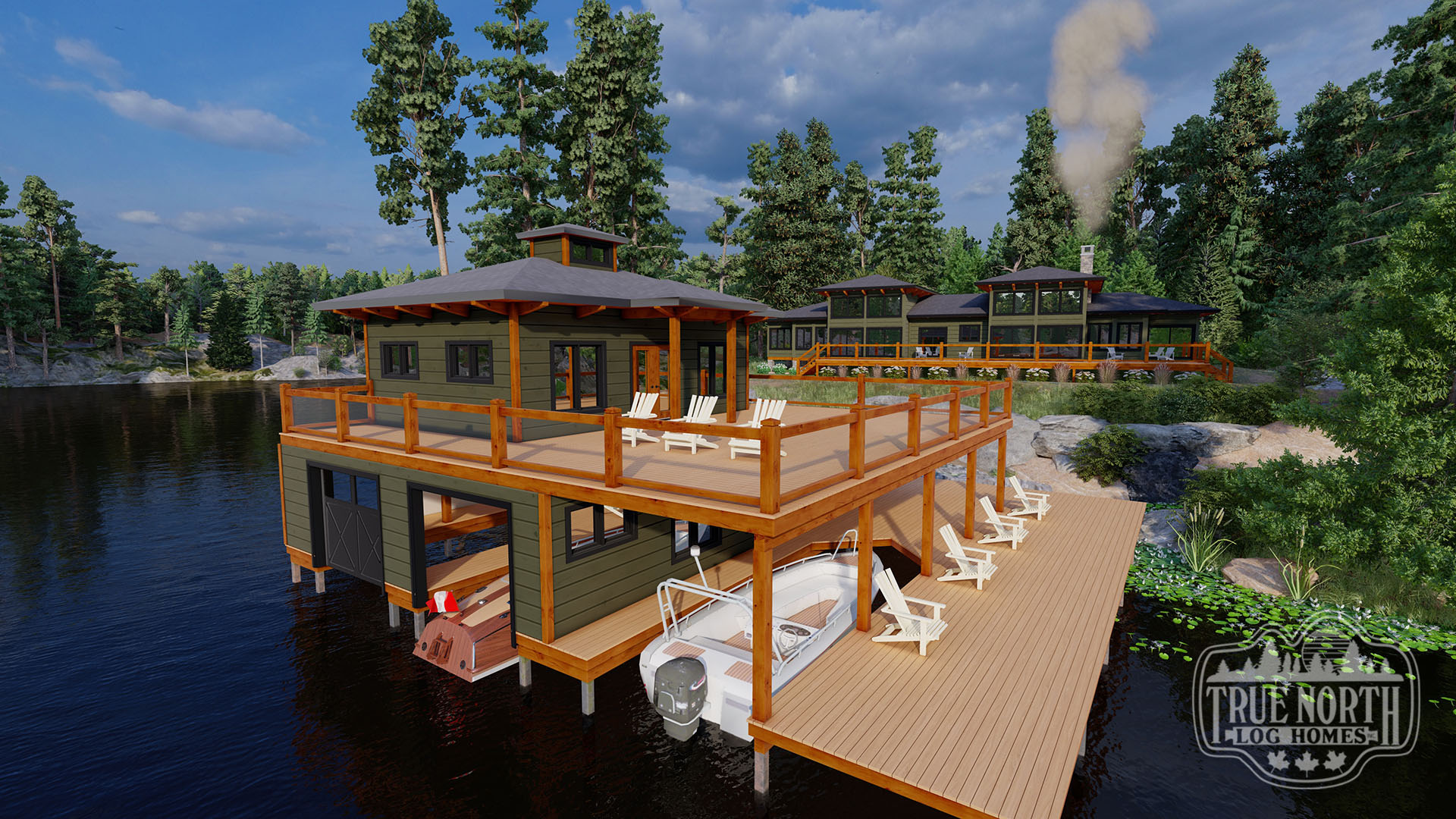 Pine Island Boat House right side view