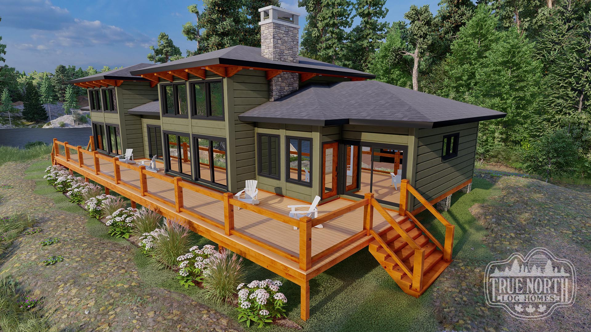 Pine Island Residence front view