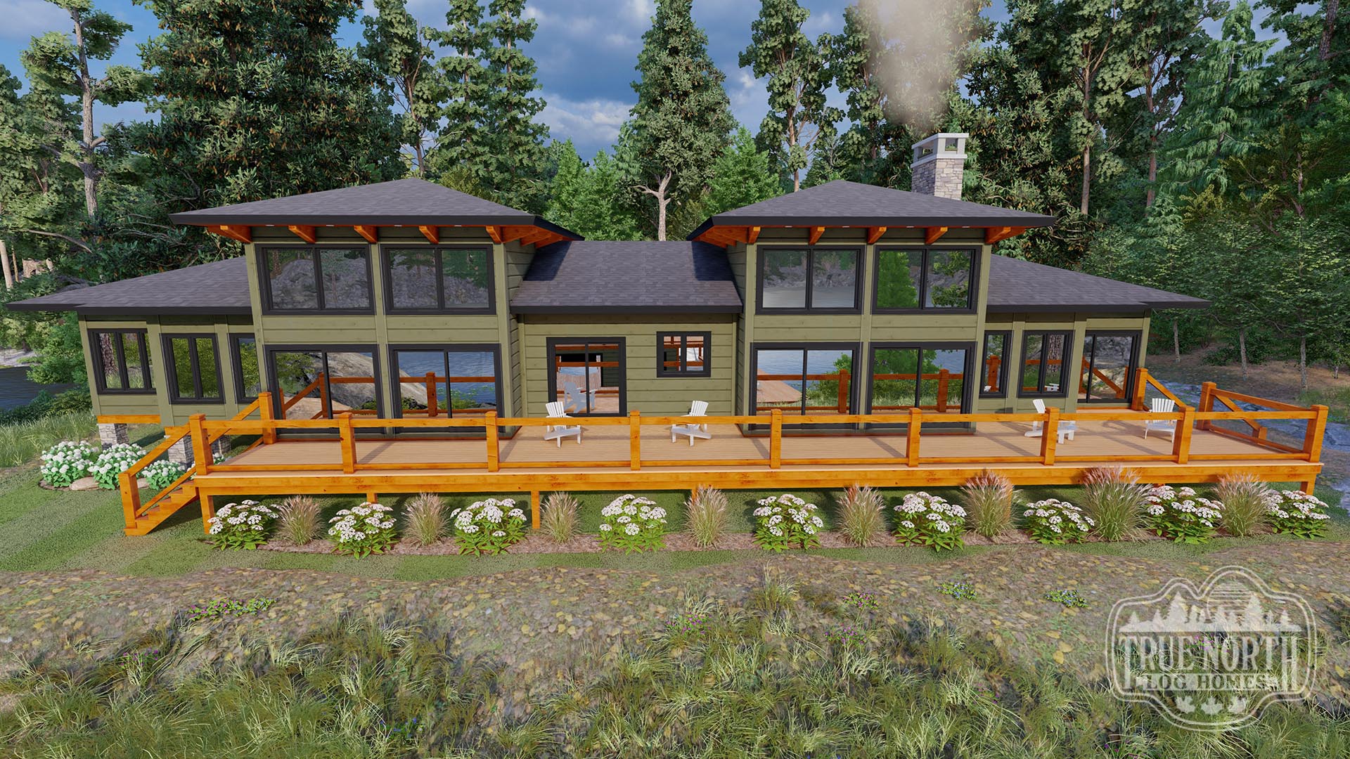 Pine Island Residence front view