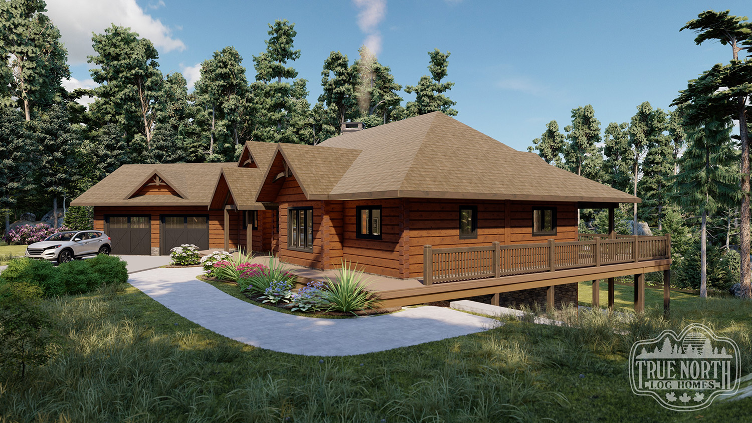 Jasper Hill - Left Elevation