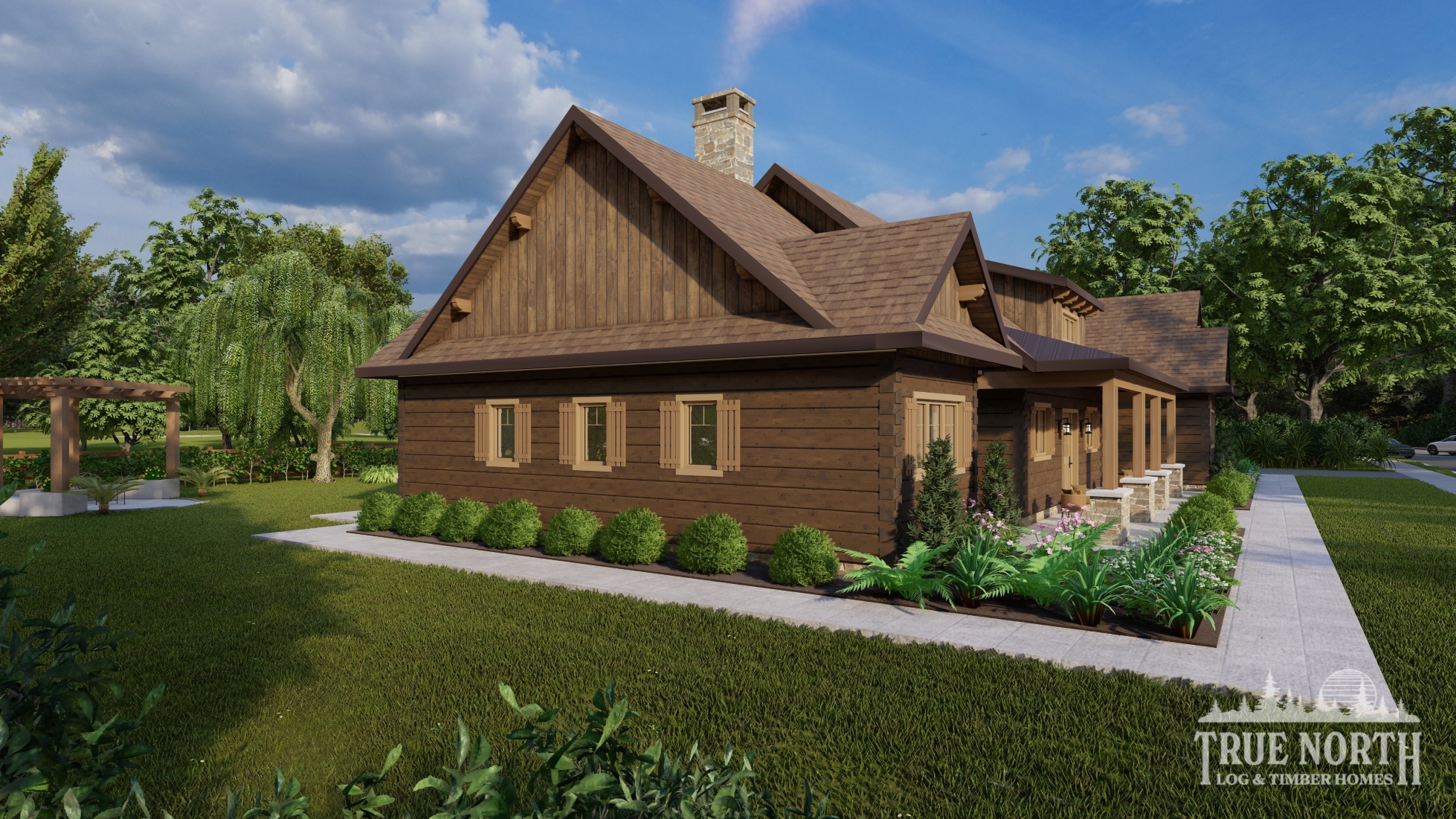 Willowbrook - Left Elevation