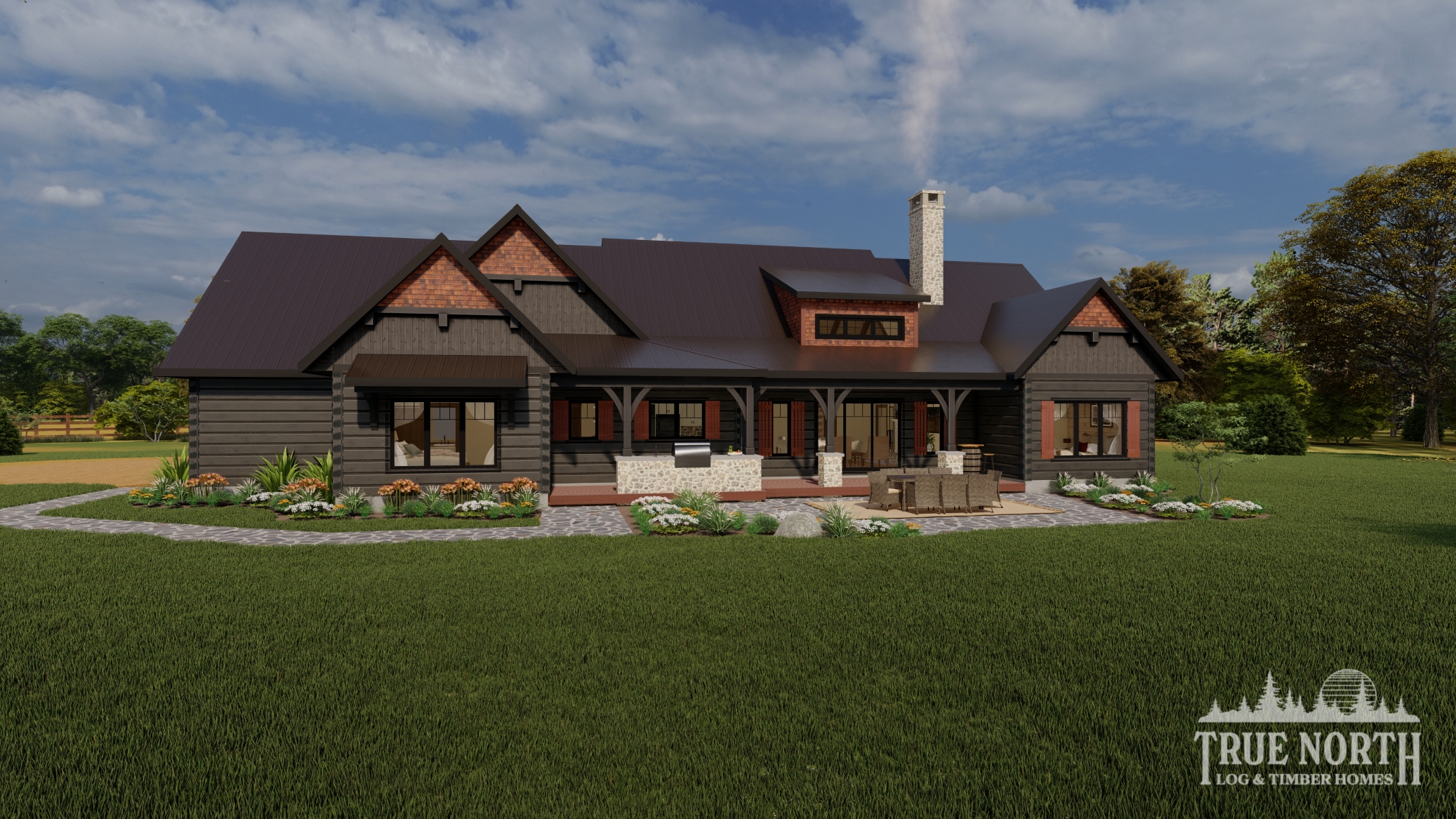 Willowbrook II Rear Elevation Small